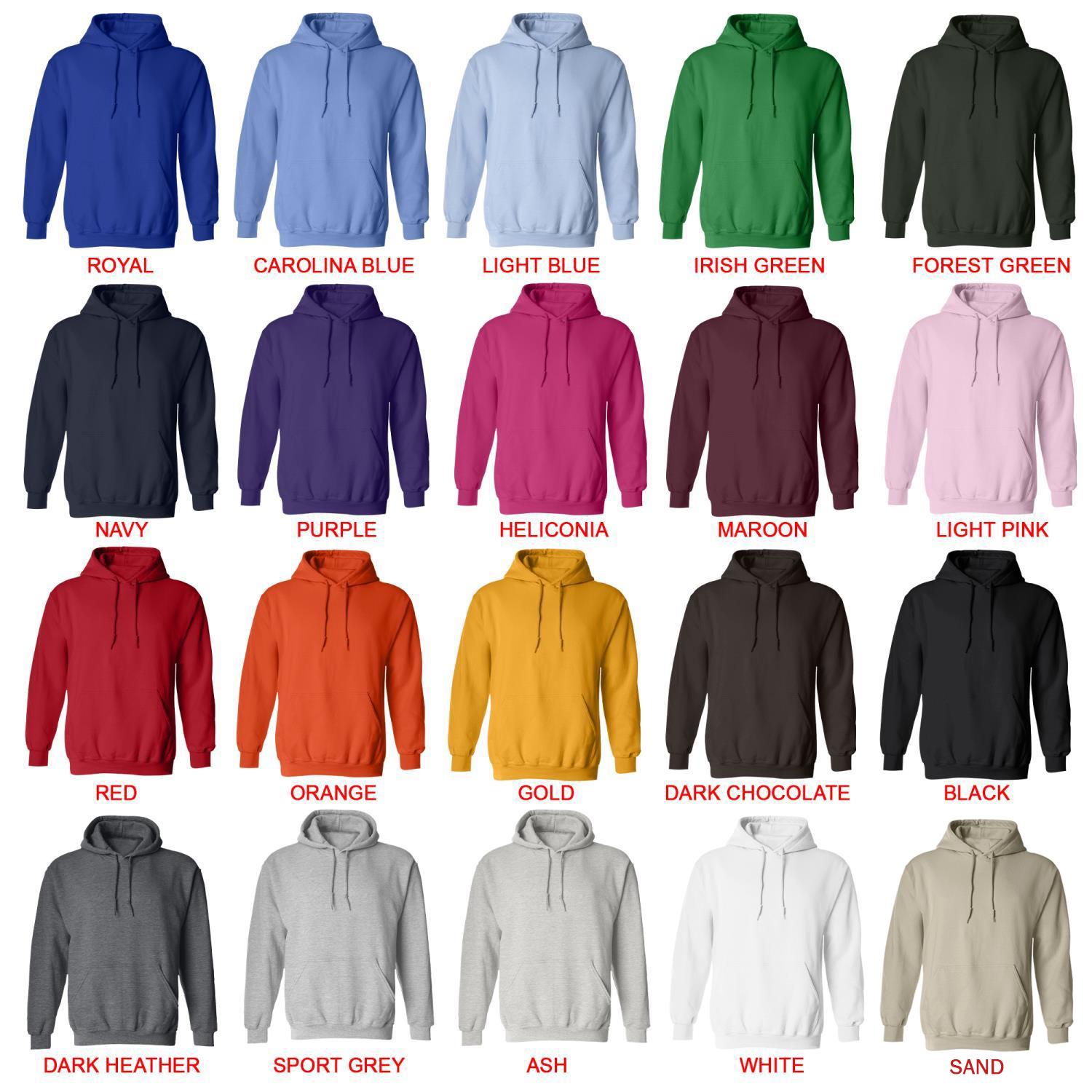 hoodie color chart - Ghost Band Store