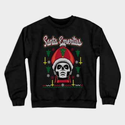 Santa Emeritus Crewneck Sweatshirt Official Ghost Band Merch