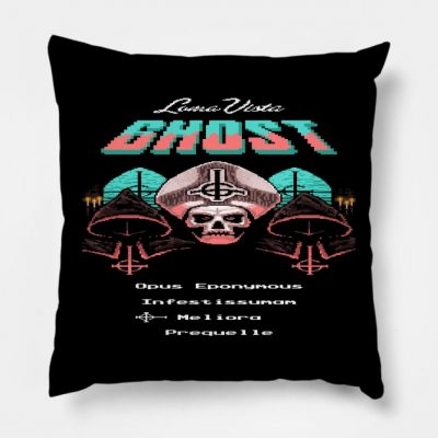 Ghostttt Bandddsss Throw Pillow Official Ghost Band Merch
