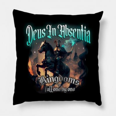 Papa Emeritus Ghost Throw Pillow Official Ghost Band Merch