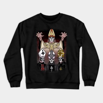 Ghost Papas Crewneck Sweatshirt Official Ghost Band Merch