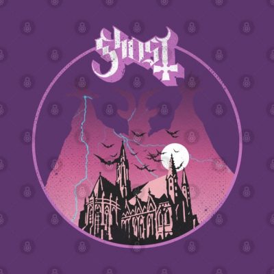 Ghost Purple Tapestry Official Ghost Band Merch