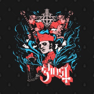 Ghost Retro Red T-Shirt Official Ghost Band Merch
