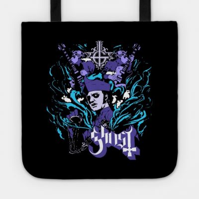 Ghost Retro Neon Purple Tote Official Ghost Band Merch