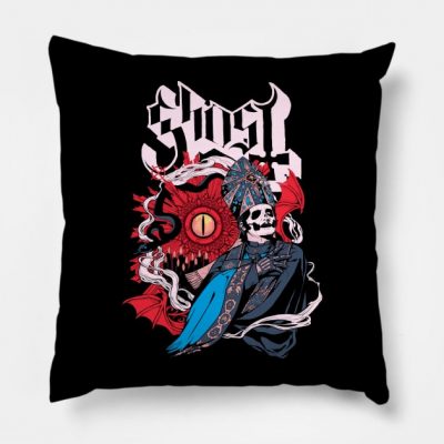 Ghost Throw Pillow Official Ghost Band Merch