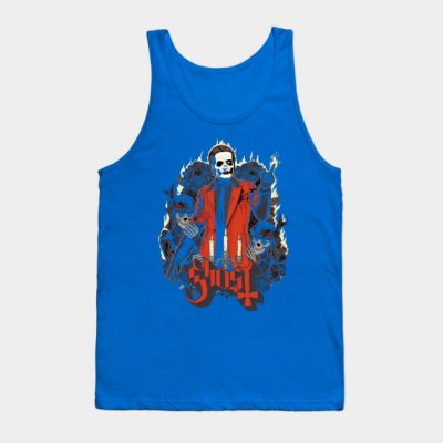 Ghost 80S Rock Music Vintage Tank Top Official Ghost Band Merch