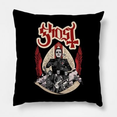 Ghost Throw Pillow Official Ghost Band Merch