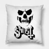 Rock Music Throw Pillow Official Ghost Band Merch