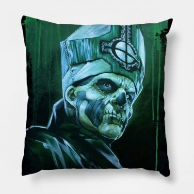 Ghost Throw Pillow Official Ghost Band Merch