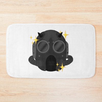 Impera Ghoul Mask With Sparkles Bath Mat Official Ghost Band Merch