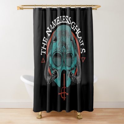 Nameless Ghouls Ghost Shower Curtain Official Ghost Band Merch