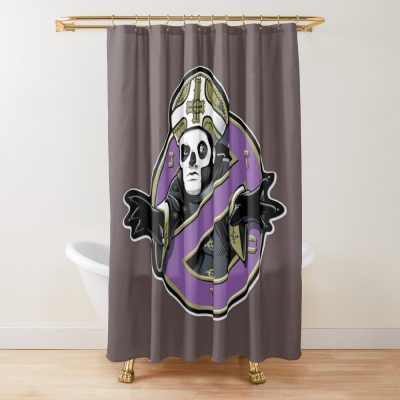 Ghost Ghoul Shower Curtain Official Ghost Band Merch