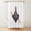 Berkuasa Ghost Band Jodohmu Shower Curtain Official Ghost Band Merch